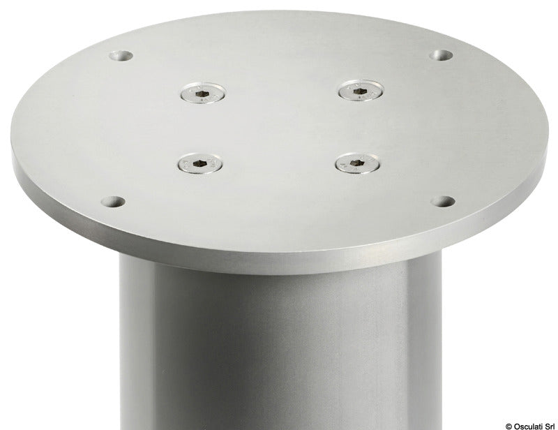 Gamba tavolo tri-telescopica rotonda 12V allum