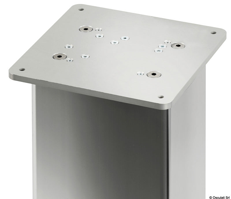 Gamba tavolo tri-telescopica rettangolare 12V all