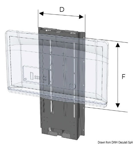 TV LIFT 700mm 24V