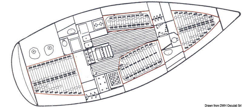 Rete elastica per letti/cuccette