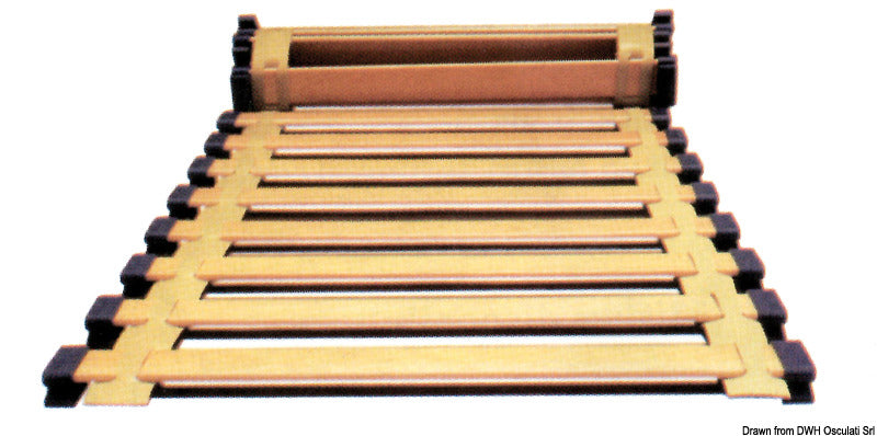 Rete mobile a doghe mod.doppio 200 x 160 x 10