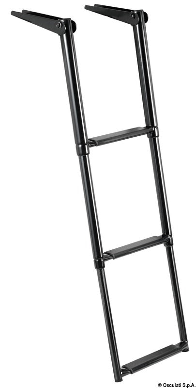 Scaletta Inox Telescopica per plancetta 3 gradini
