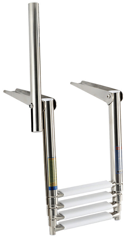 Scaletta 4 gradini con maniglia 345 mm