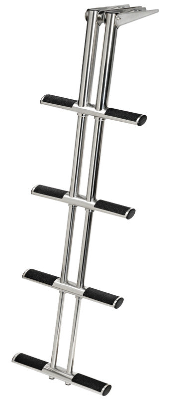 Scaletta Diver telescopica 4 gradini nera