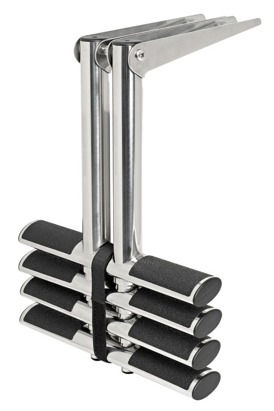 Scaletta Diver telescopica 4 gradini nera