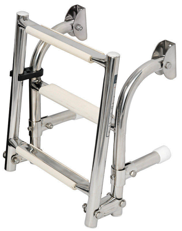 Scaletta inox 3 gradini stretta