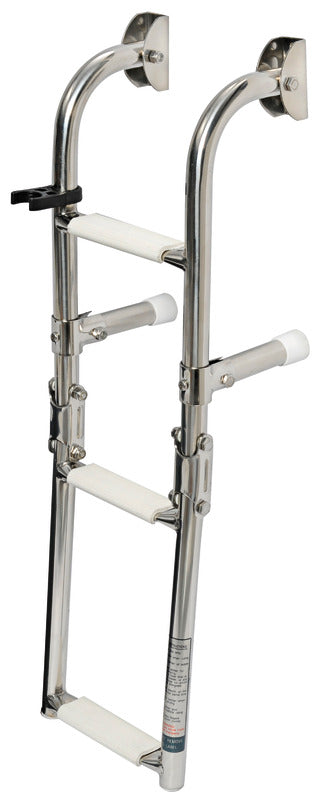 Scaletta inox 3 gradini per gommoni