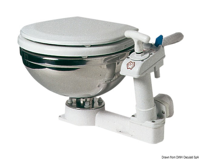 WC acciaio inox
