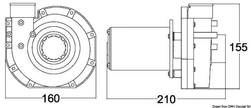 Pompa maceratore Tecma 24 V