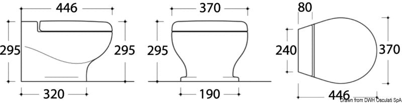 WC Tecma Nano 12V