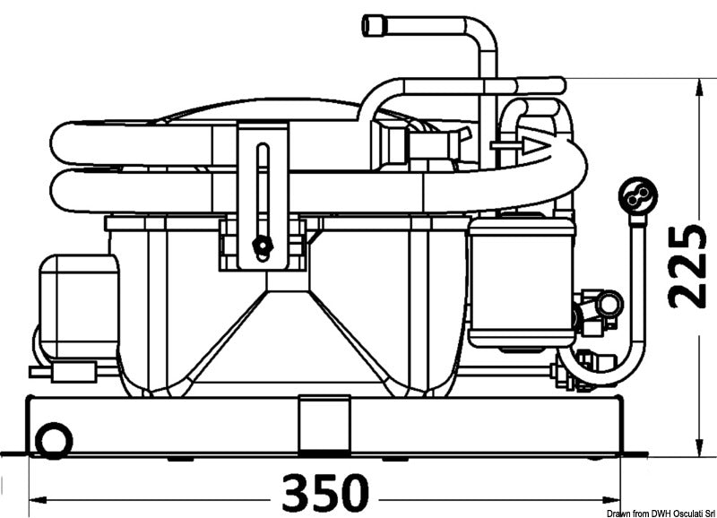 Condizionatore SPLIT + pannello 220 V 8000 BTU