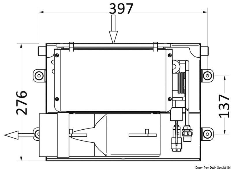 Condizionatore SPLIT + pannello 220 V 8000 BTU