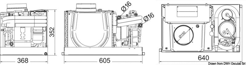 Condizionatore + pannello 220 V 16000 BTU