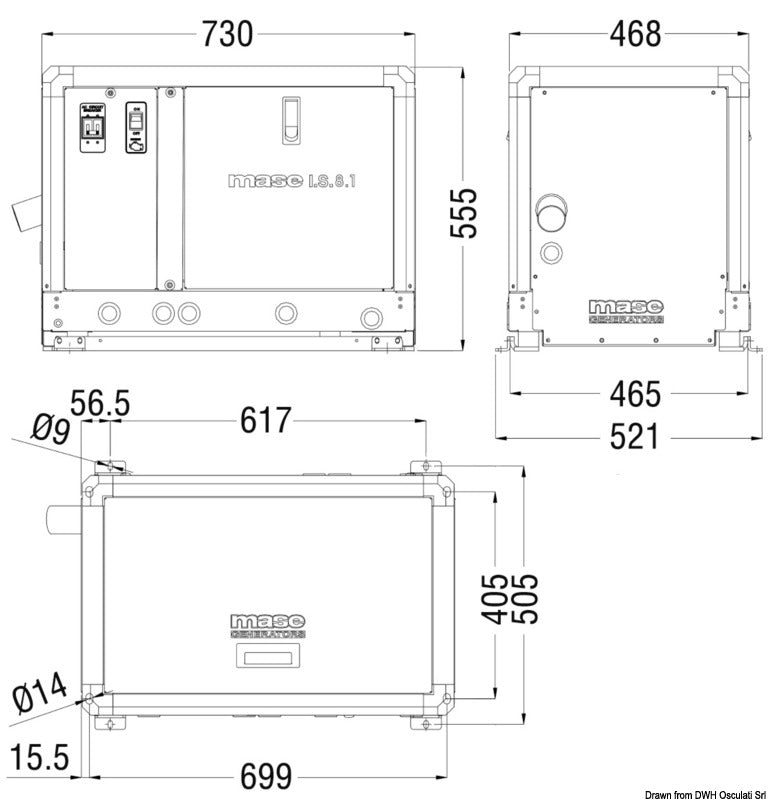 Generatori Mase linea IS 9.1