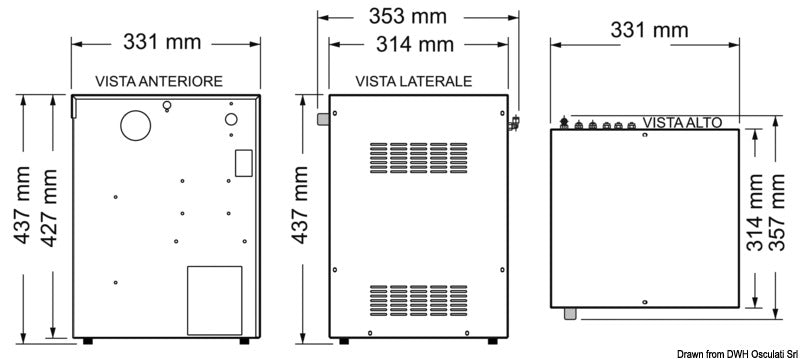 Potabilizzatore OsmoBoat Ice