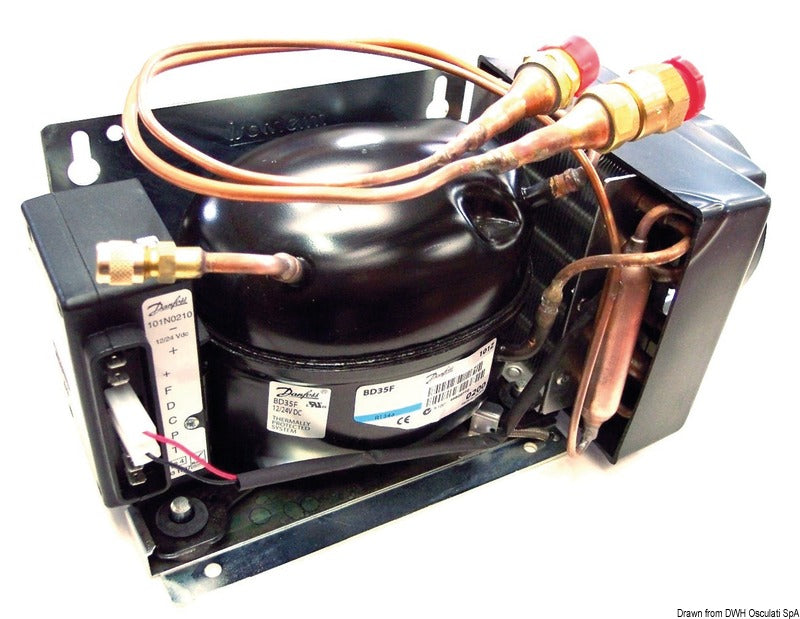 Gruppo refrigerante Isotherm Danfoss/Secop 50 F V