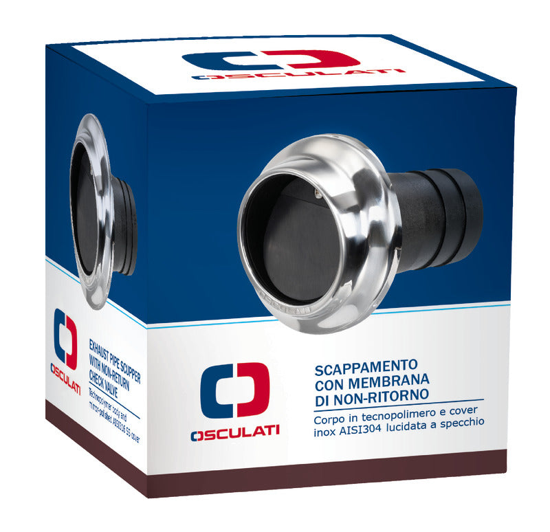 Uscita scappamento per tubi 100 mm