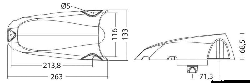 Carena per presa d\'aria Wind Shell