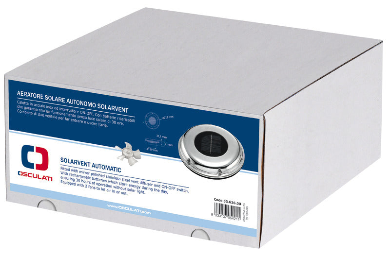 Aeratore solare Solarvent
