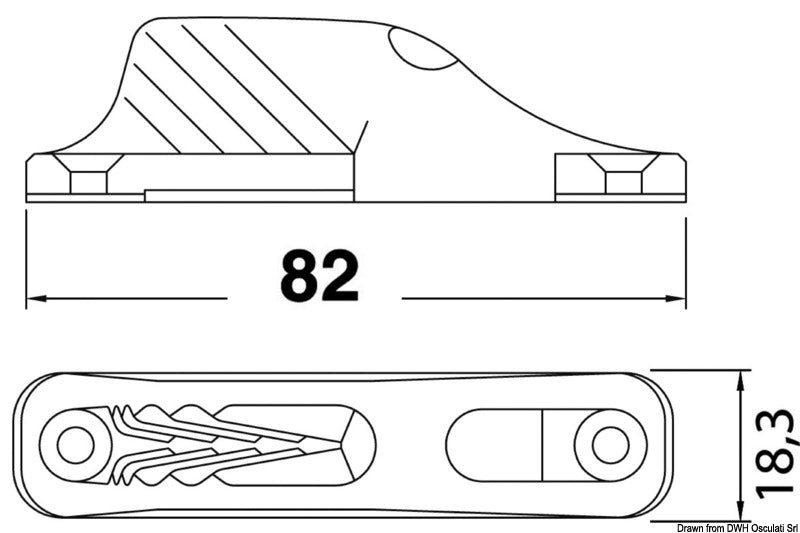 Clamcleat CL 203