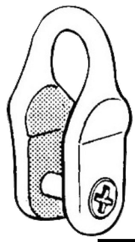 Grillo per cursore randa 8 mm