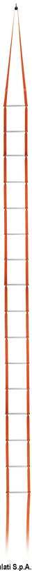 Scala antitorsione per albero da 14 m (lunghezza scaletta 12,60 m)