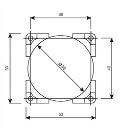 INTERRUTTORE DOPPIO ON-OFF 12/24 V