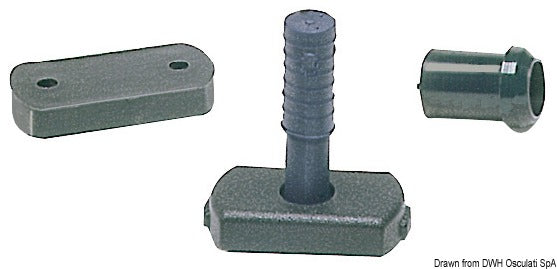 Base per tubi 25/32 mm