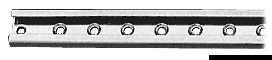Terminale nylon per rotaia 25 mm