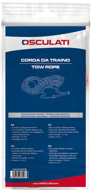 Corda sci 7,5 mm x 21,7 m