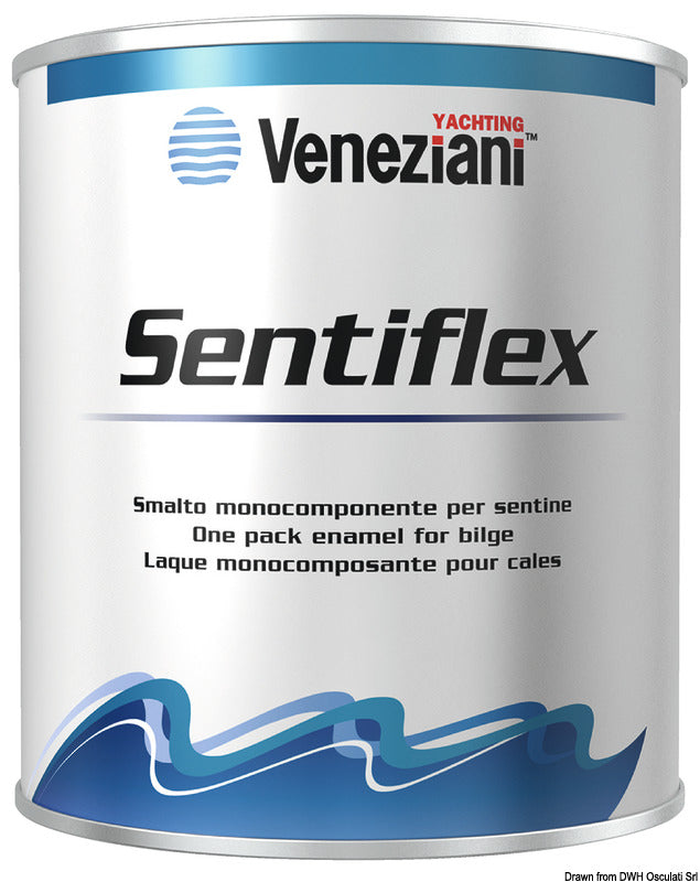 Smalto monocomponente per sentina grigio 750 ml