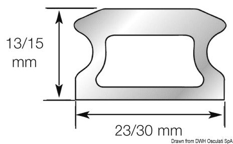Rotaia forata 1 3026 mm