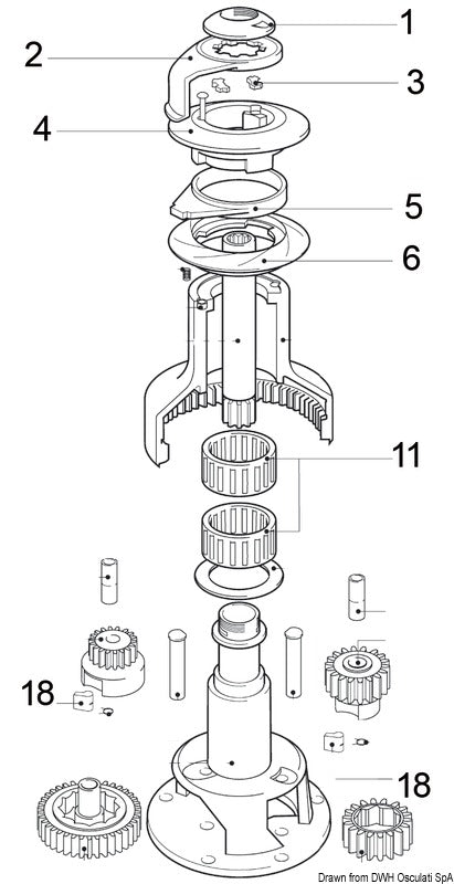 Anello di distacco 58/65 ST (Blister 2 pz)