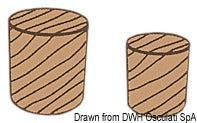Tappi in teak 15 mm (100 pz)