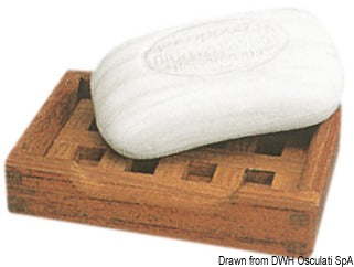Porta-sapone teak