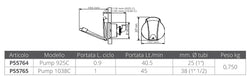 POMPA 925C SENZA BY-PASS