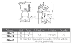 POMPA BG108 24 V.