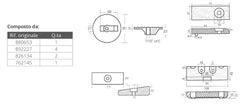 KIT ALLUMINIO MERCURY VERADO 6