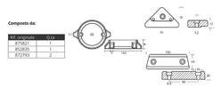 KIT ALLUMINIO VOLVO 290C DUAL PROP