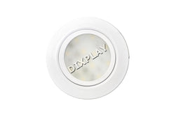 DIXPLAY LUNAR 10-15V DC 2700K  Rounded White Stainless Steel