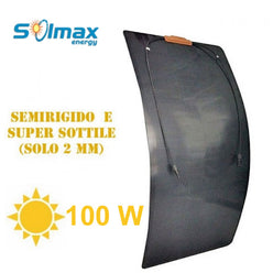Pannello solare monocristallino semirigido 12V – 100 W
