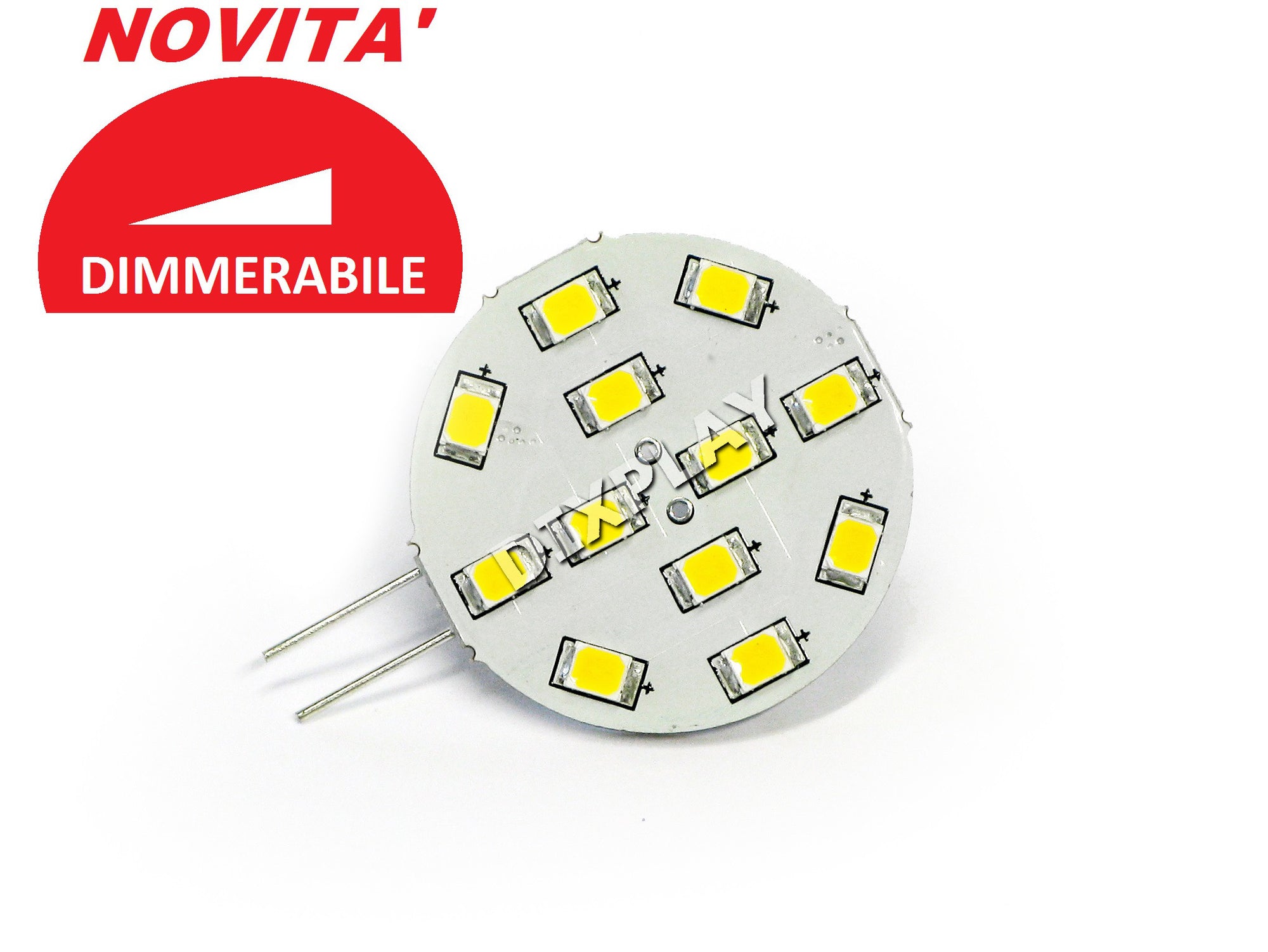 DIXPLAY G4 DIMM 12LED 12VDC  Warm 60mm SIDE