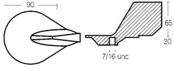 PINNA DA 35 HP A V6 E MCM