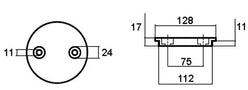 PIASTRA ALLUMINIO VERADO 350 Ci 4T