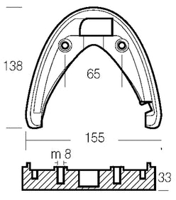 PLACCA 130/205/230/260 HP