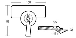 PLACCA 9,9 HP