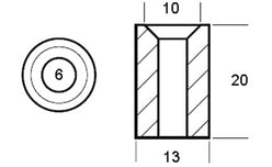 CILINDRO YAMAHA 6BT-11325-00