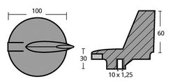 PINNA DIREZIONALE IN MAGNESIO