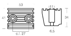 CUBO DPX IN ZINCO