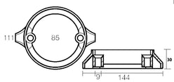 COLLARE DUO PROP 290 H MM. 30 ALL.